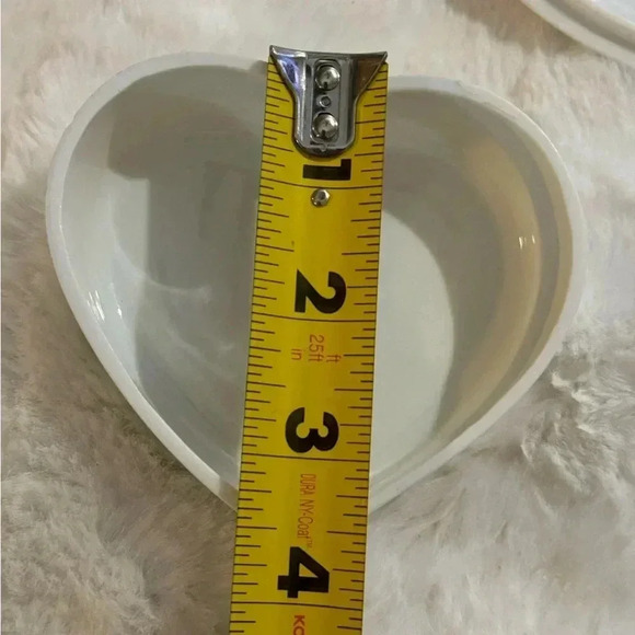 Vintage Precious Moments Heart Trinket Box Jewelry Holder - Picture 8 of 11